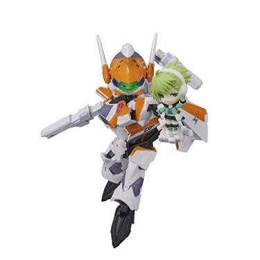 Imagem de TAMASHII NATIONS - Macross Delta - VF-31E Siegfried (Chuck Mustang Use) with Reina Prowler, Bandai Spirits Tiny Session Figure Action Figure
