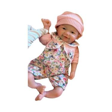Imagem de Boneca De Silicone Reborn De 13 Polegadas Corpo Inteiro Boca Aberta Vi