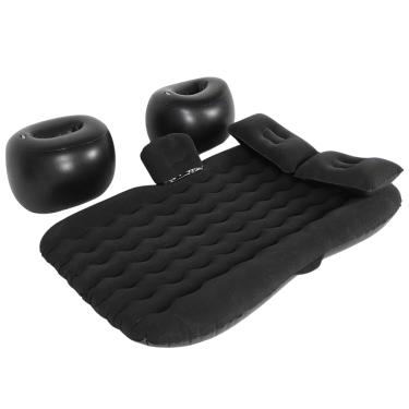 Imagem de Cama Inflável Colchão Carro Veicular Viagem Preto Resistente