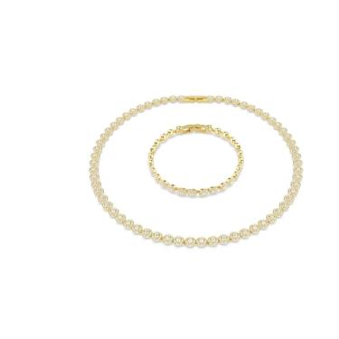 Imagem de Swarovski Conjunto de coleção Una Angelic, One Size, Latão, Cristal