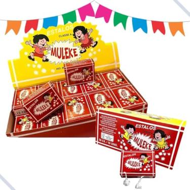 Imagem de Kit Com 50 Caixinhas De Estalinhos Biribinha Muleke Classe A Bombinha Biriba Estalo No Chão Festa Junina Real Atacado Prenda Criança Festas Fim De Ano