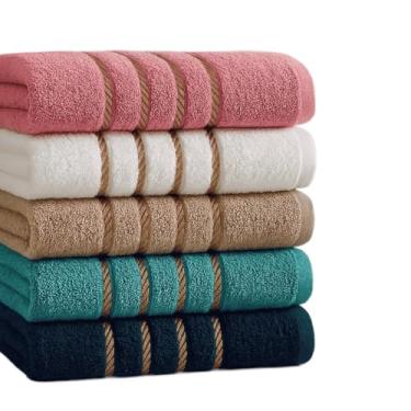 Imagem de Kit 6 Toalha de Banho Grande Macia Premium Algodão(KIT 5 TOALHAS)