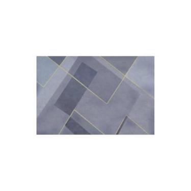 Imagem de Tapete Retangular para Banheiro com Ventosas, PVC, 38x58cm, Antiderrapante, Segurança para Box