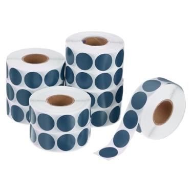 Imagem de PATIKIL 10.000 peças de adesivos coloridos de 10 rolos, adesivos circulares autoadesivos de 1,9 cm, etiqueta de codificação para escritório, negócios, quintal, venda de garagem, decoração de casa