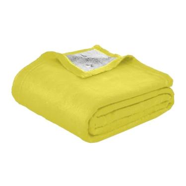 Imagem de ODAWA Cobertores Mimosa que brilham no escuro, cobertor para sala de estar 140 x 178 cm