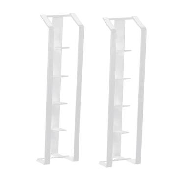 Imagem de Generic 2x Suporte Adesivo para Cápsulas de Café, Acessórios Práticos e Fáceis de Instalar, Organizador de Armazenamento e Suporte para Cápsulas de Café em, Branco