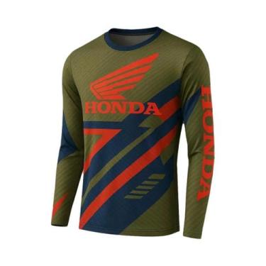 Imagem de Camiseta De Motocross Masculina De Secagem Rápida E Respirável De Mang