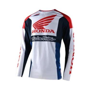 Imagem de Camiseta De Motocross Masculina De Secagem Rápida E Respirável De Mang