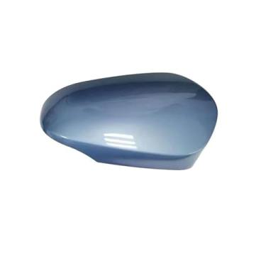 Imagem de Capa protetora para espelho de porta, compatível com toyota aqua hybride 2012-2020, acessórios de retrovisor de carro, atualização, branco pérola, luz azul(Light blue Right)