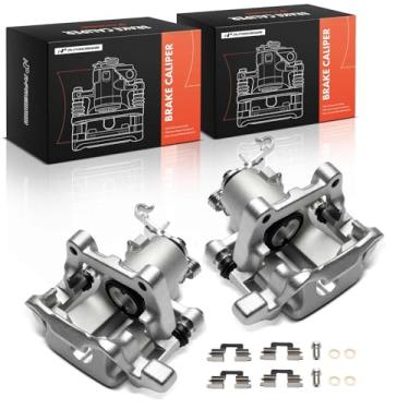 Imagem de A-Premium Pinça de freio para Volkswagen Jetta 2009-2010 Audi A3, com suporte, um lado, 1 pistão, traseira esquerda e direita, um conjunto de 2