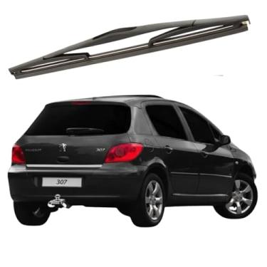 Imagem de TIGER AUTO - PALHETA LIMPADOR PARABRISA TRASEIRO EM SILICONE COMPATIVEL PGT 307/307/SW 2001>2005