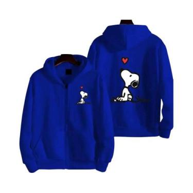 Imagem de Jaqueta Moletom Snoopy Branca Para Meninas E Meninos, Primavera Outono