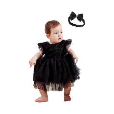 Imagem de Vestido de festa de aniversário para meninas, primeiro aniversário com