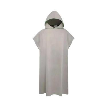 Imagem de Poncho De Surf Com Capuz Para Adultos, Cobertor De Praia, Toalha De Ba