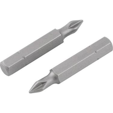 Imagem de Bits ponteira phillips 1/4 n.2 1/4x38mm aço s2 c/ 2 pç - Vonder