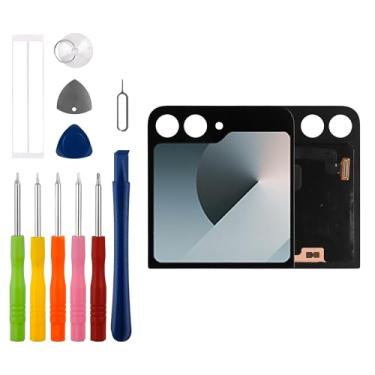 Imagem de Tela AMOLED para Samsung Galaxy Z Flip6 SM-F741B, SM-F741U Tela LCD de 3,4 polegadas Montagem digitalizador com kit de ferramentas de reparo - Tela externa pequena