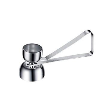 Imagem de Aço Inoxidável 304 - Abridor de Ovo com Cabeça Utensílios Cozinha Casca Artefato Batida Buraco Arroz Colante