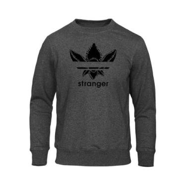 Imagem de Moletom Masculino Com Estampa Floral E Estilo Engraçado De Letras, Str