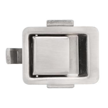 Imagem de Eujgoov Alça de Trava para Caixa de Ferramentas, Aço Inoxidável 304, Trava de Remo Embutida, 55 X 43mm para Caminhão, Rv, Caravana, Gabinete Elétrico