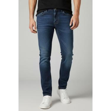 Imagem de Calça Jeans Masculina Slim Fresh Five Polo Wear Jeans Escuro-Masculino