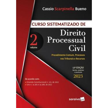 Imagem de Livro - Curso Sistematizado de Direito Processual Civil - Vol. 2 - 12ª