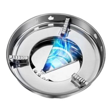 Imagem de Fogão portátil para acampamento - Fogão de fogão ajustável com chama | Queimador de fogão ao ar livre - para acampamento, mochila, caminhadas, viagens, pesca, sobrevivência, pátio, ao ar livre