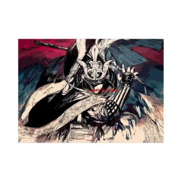 Imagem de Pôster De Jogo Sekiro Shadows Die Twice Em Lona Para Decoração De Quar