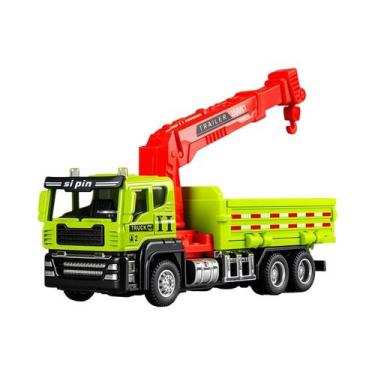 Imagem de Caminhão De Brinquedo De Liga Metálica Para Meninos: Modelo De Caminhã