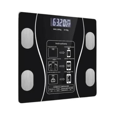 Imagem de Balança Eletrônica Compacta Para Medição De Gordura Corporal, Balança 