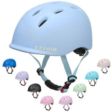 Imagem de CELOID Capacete infantil, capacetes de bicicleta para bebês de 8 a 10 a 16 anos, meninos, meninas, ajustável, multiesportivo, ciclismo, skate, patins, patins, patins, patins, equilíbrio de patins