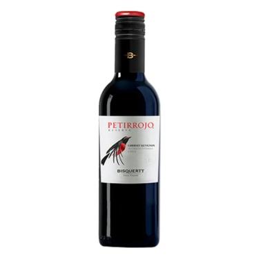 Imagem de MINI VINHO BISQUERTT PETIRROJO RESERVA CAB. SAUVIGNON 375ML