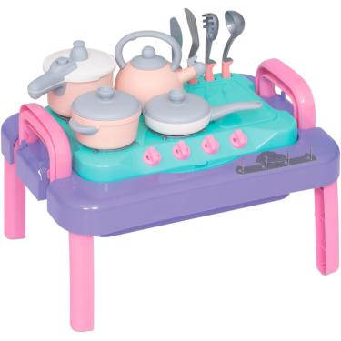 Imagem de Mesinha Cozinha Infantil Baby Gourmet Charmosa Mercotoys 440