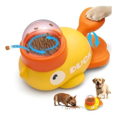 Imagem de Brinquedo Comedouro Pet Interativo Para Cães E Gatos Comida