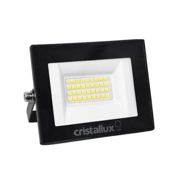 Imagem de Refletor Preto Led 50w 6500k Biv 5000lm Ip66 - Cristallux
