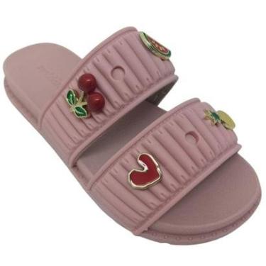 Imagem de Chinelo Molekinha Menina Infantil Enfeite de Frutas-Feminino