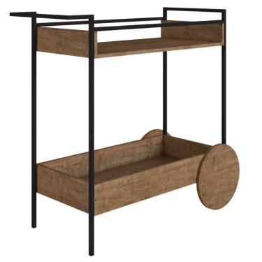 Imagem de Bar Industrial Estrutura Preta - Vermont