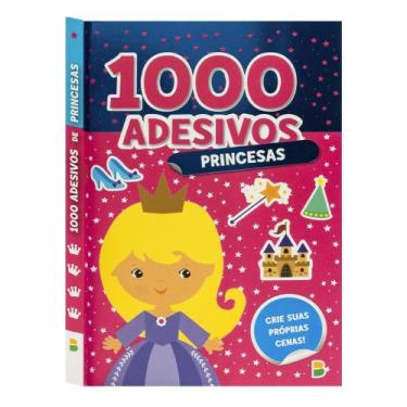 Imagem de Livro - 1000 Adesivos Incríveis: Princesas