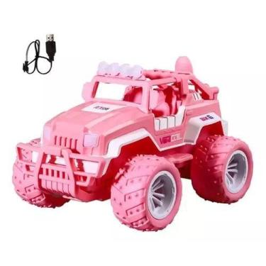 Imagem de Carro De Escalada Com Controle Remoto Barbie Rc Party Toy  ( rosa)