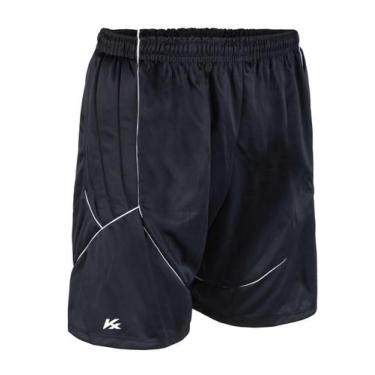 Imagem de Bermuda Goleiro Futebol Campo Preta Futsal Shorts Calção Society Profi