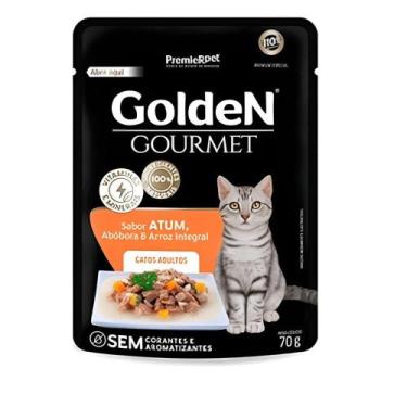 Imagem de Sachê PremieR GoldeN Gourmet Atum Gatos Adultos - 70g