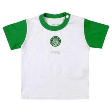 Imagem de Camiseta Bebê Palmeiras Bicolor Oficial