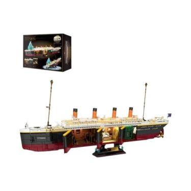 Imagem de Blocos De Construção Do Navio Titanic 2288PCS, Modelo De Brinquedo De 