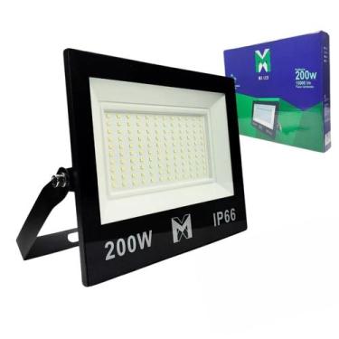 Imagem de Refletor LED 200W IP66 6500K A prova de agua MX LED