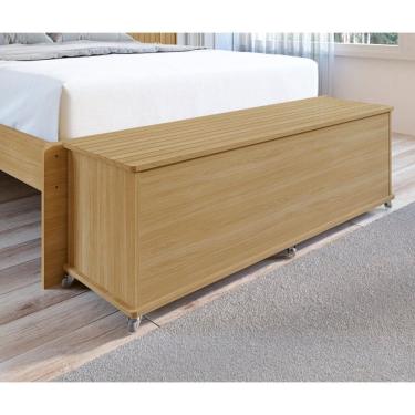 Imagem de Baú Banco Luca Hannover - Casa D Móveis