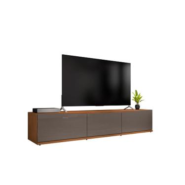 Imagem de Rack Eros 1.80 Cinza/Perola Noce - Casa D Móveis