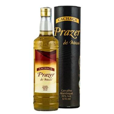 Imagem de Cachaça Prazer de Minas Fina 670ml - Envelhecida em Carvalho Europeu