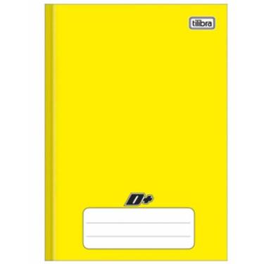 Imagem de Caderno Brochura Capa Dura 200x275mm 96 F Amarelo - Tilibra