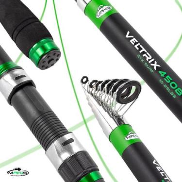 Imagem de Vara de Molinete Telescópica Veltrix Surf 4,20mt Praia 25lb - MAKIS FI