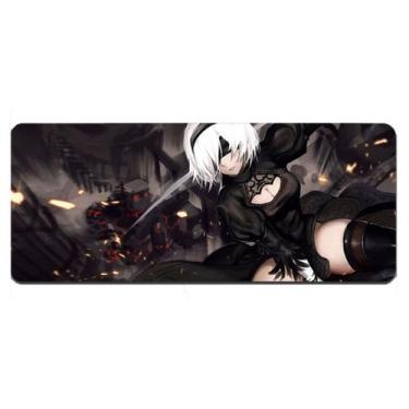 Imagem de Mouse Pad para jogos Anime Nier: Automatas Rubber 80x30cm - yiweisai