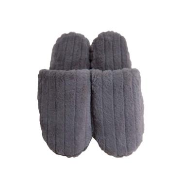 Imagem de Pantufa Masculina Fechada Cinza Basic+ Nº 41/42